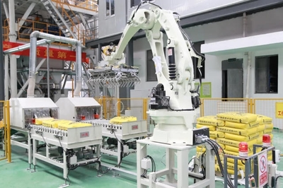 &ldquo;機器換人&rdquo;換出新動力|平陽瑞豐新材料全自動石膏生產(chǎn)線竣工投產(chǎn)